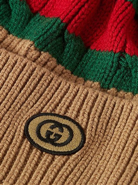 gucci beanie brown|vintage gucci beanie.